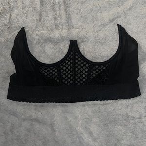 Black mesh corset from SHEIN. Size 3XL
